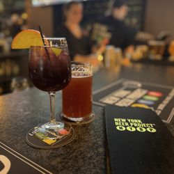 Holiday sangria and an IPA