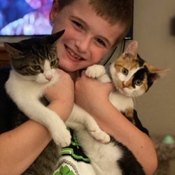 I Wanna Go Home Rescue - Here a picture sent to us by one of our many successful rescue adoptions!