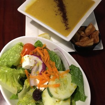 7 Spice Grocery & Grill - Greek Salad and Lentil Soup - Mediterranean Near Me - Mobile, Alabama