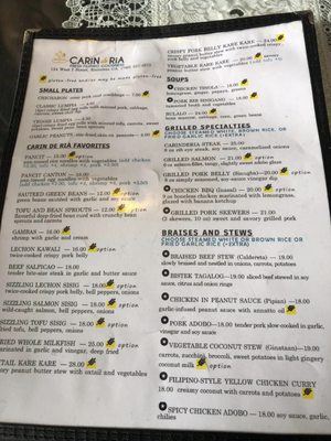 Menu photo 8 CARiN de RiA Encinitas, CA