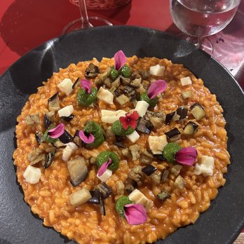 Da Laura - Tomato and eggplant risotto - Italian Near Me - Cannes, 06