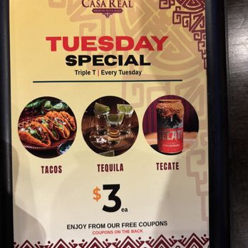 Casa Real - Tuesday Special (7-2026) - Mexican Near Me - Las Vegas, Nevada Casa Real - Tuesday Special (7-2026) - Mexican Near Me - Las Vegas, Nevada