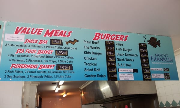 Menu photo 1 Off the Hook Fish & Chips Port Macquarie, NSW Menu photo 1 Off the Hook Fish & Chips Port Macquarie, NSW