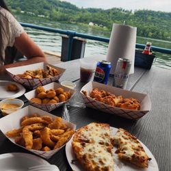 Ripley Boat Club - A great dinner outside on the river