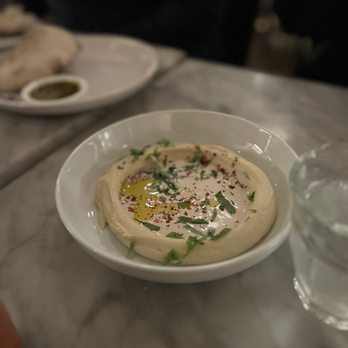 Saba - Classic Tahini Hummus Dairy-Free and Nut-free - Mediterranean Near Me - New Orleans, Louisiana Saba - Classic Tahini Hummus Dairy-Free and Nut-free - Mediterranean Near Me - New Orleans, Louisiana