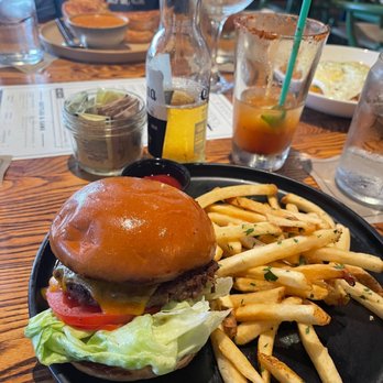 Rustic Root - Cheese burger - a little dry - Cocktail Bars Near Me - San Diego, California Rustic Root - Cheese burger - a little dry - Cocktail Bars Near Me - San Diego, California