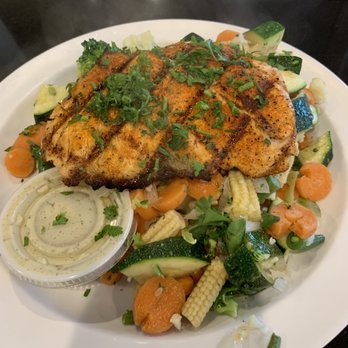 Dr Grubb's - Blackened Salmon - American Near Me - Claremont, California Dr Grubb's - Blackened Salmon - American Near Me - Claremont, California