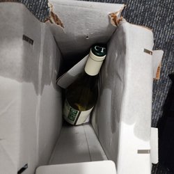 United Airlines - One bottle survived but the other didnt