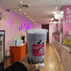 Taro boba tea