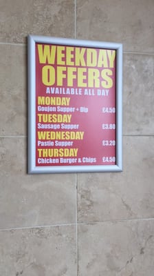 Menu photo 2 Cod House Takeaway Carrickfergus, CKF