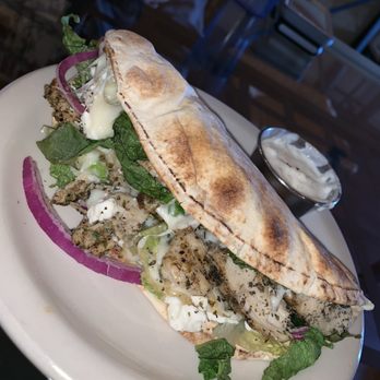 Euro Bakery - Grilled chicken pita panini - Greek Near Me - Spring, Texas Euro Bakery - Grilled chicken pita panini - Greek Near Me - Spring, Texas
