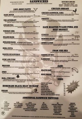 Menu photo 4 JB Lovedraft's Micropub Harrisburg, PA Menu photo 4 JB Lovedraft's Micropub Harrisburg, PA