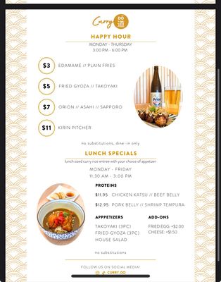Menu photo 8 Curry Do Costa Mesa, CA
