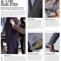Woodbury Mens Shop - WMS Made-To-Measure services. 35+ years experience in fitting & styling the finest suiting made just for you. Schedule your fitting today!
