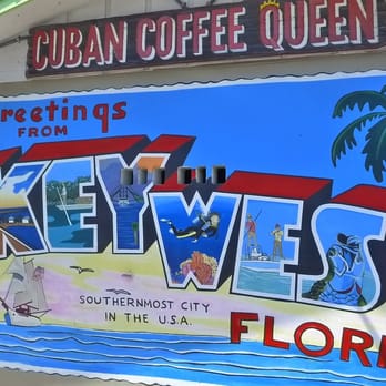 Cuban Coffee Queen Waterfront - Nice mural on the side of the store. - Coffee & Tea Near Me - Key West, Florida Cuban Coffee Queen Waterfront - Nice mural on the side of the store. - Coffee & Tea Near Me - Key West, Florida