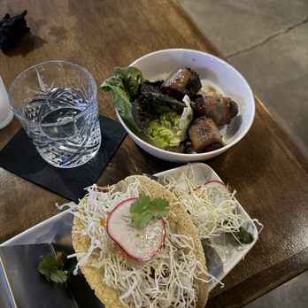 District - Fish tacos and bacon wrapped dates - Cocktail Bars Near Me - Los Angeles, California
