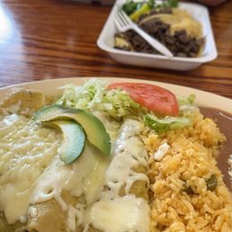 Enchiladas Verdes y Tacos de Asada Enchiladas Verdes y Tacos de Asada