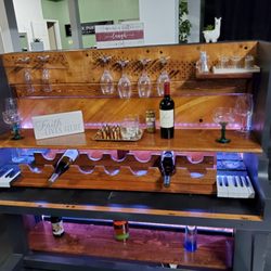 Di-Bros. Pianos - Custom re purposed pianos as furniture.  This 1901 Steinway piano bar is a one of a kind. Each build is unique and custom hand made