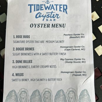 Tidewater Oyster Bar - Seafood Near Me - Wilmington, North Carolina Tidewater Oyster Bar - Seafood Near Me - Wilmington, North Carolina