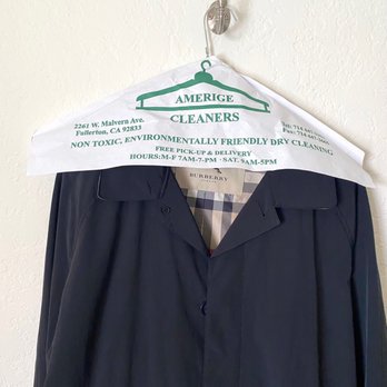 Amerige Cleaners - Burberry Coat - Laundry Services Near Me - Fullerton, California Amerige Cleaners - Burberry Coat - Laundry Services Near Me - Fullerton, California