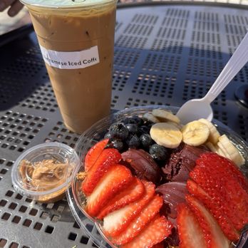 Boba Fresh - Vietnamese Iced Coffee and The OG Bowl - Bubble Tea Near Me - Clovis, California