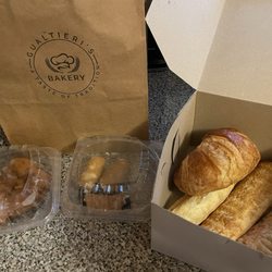 Gualtieri’s Bakery - Croissants and cannolis. All the croissants are so buttery and delicious.