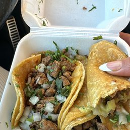 Looks are deceiving!!!!! Most bland tacos ever!!! NO FLAVOR!!!!