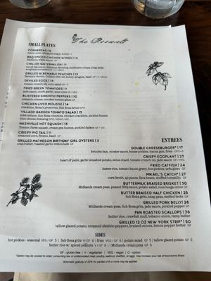 Menu photo 6 The Roosevelt Richmond, VA Menu photo 6 The Roosevelt Richmond, VA