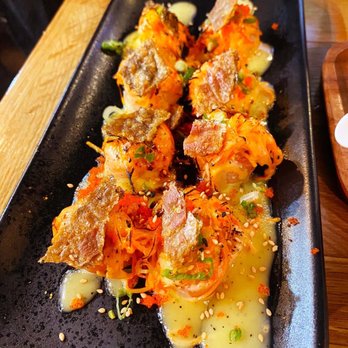 Rice Restaurant & Sushi Bar - Orange Christmas Roll - Sushi Bars Near Me - Cumming, Georgia Rice Restaurant & Sushi Bar - Orange Christmas Roll - Sushi Bars Near Me - Cumming, Georgia