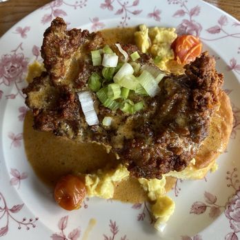Milk & Honey Southern Inspired Kitchen - Smothered chicken and biscuits - Southern Near Me - Alexandria, Virginia Milk & Honey Southern Inspired Kitchen - Smothered chicken and biscuits - Southern Near Me - Alexandria, Virginia