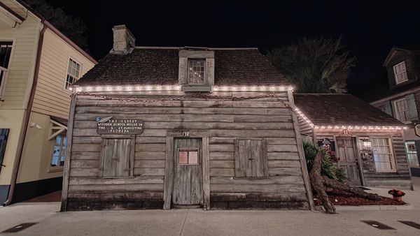Oldest Wooden Schoolhouse by null
