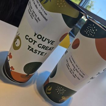 Tea Era - Taro milk tea (left). Roasted barley black tea(right). - Coffee & Tea Near Me - Cupertino, California