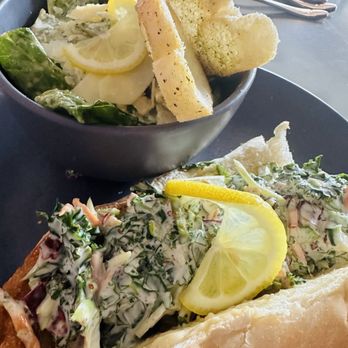 Draft + Table Argenta - The Wally with Caesar salad - Breakfast & Brunch Near Me - North Little Rock, Arkansas
