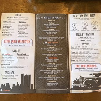 Goodfellas Pizzeria - OTR - Menu - Bars Near Me - Cincinnati, Ohio