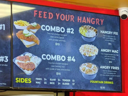 Menu photo 3 Angry Chickz Concord, CA