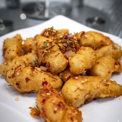 Win’s Eatery - Pan-Fried Squid with Spicy Salt