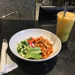 Buddha Bowl, Mango Passionfruit Slush w/ Coconut Jelly Buddha Bowl, Mango Passionfruit Slush w/ Coconut Jelly