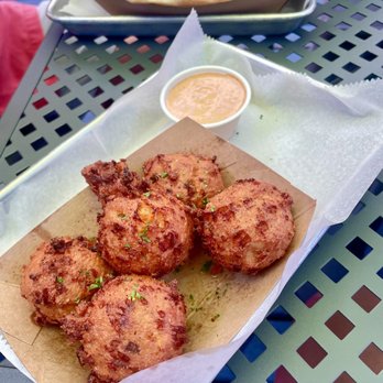 FaiDodos - The crawfish hush puppies were fantastic! - Tapas/Small Plates Near Me - Sellersburg, Indiana FaiDodos - The crawfish hush puppies were fantastic! - Tapas/Small Plates Near Me - Sellersburg, Indiana