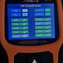 The Smog Center - Results of obdii monitors