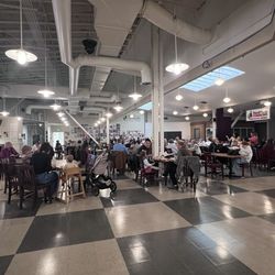 Town Center at Lake Forest Park - Open space by food court