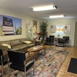 Skin by Design Dermatology & Laser Center, PA - Waiting area.