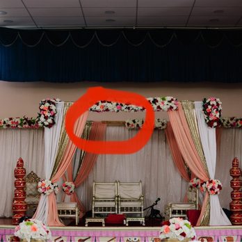 Om Event Decor - Our mandap fell and you can see the wood sticking out. - Wedding Planning Near Me - Hanover, Maryland