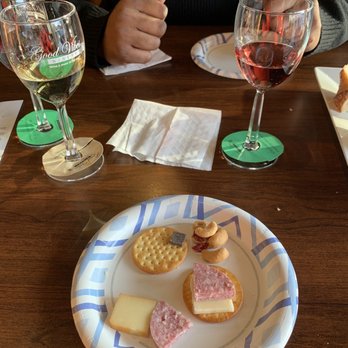 Good Vibes Winery - We tried the flight - 3 of the 2 oz. tastes. We bought a bottle of the Strawberry Fields. - Wineries Near Me - Westerville, Ohio
