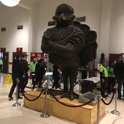Cassell Coliseum - Hokie bird