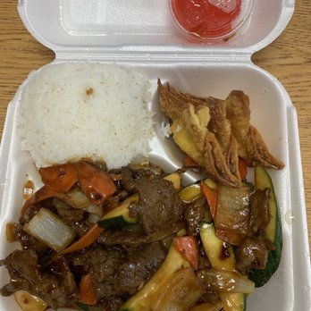 Lucky Garden - Szechuan beef - Chinese Near Me - Salem, Oregon