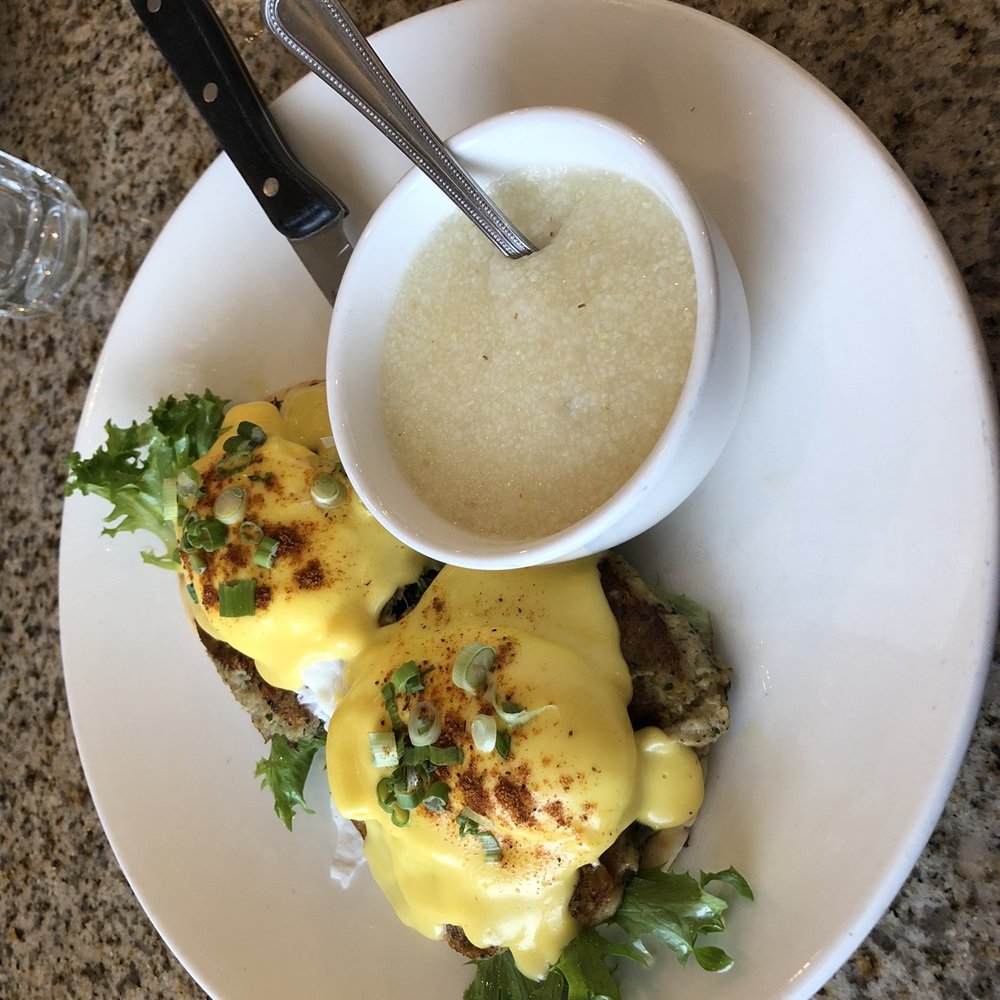 Eggsquisite Cafe - Crab cake Benedict - Breakfast & Brunch Near Me - McKinney, Texas Eggsquisite Cafe - Crab cake Benedict - Breakfast & Brunch Near Me - McKinney, Texas