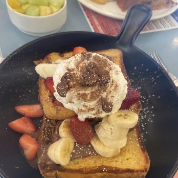Skylark Diner - Nuttela French toast - Diners Near Me - Edison, New Jersey
