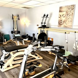 Blossoming Lotus Gyrotonic & Pilates - Gyrotonic Jump Stretching Board, Gyrotoner and Leg Extension Unit