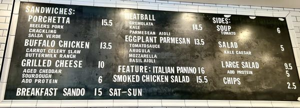 Menu photo 1 Meat & Bread Austin, TX