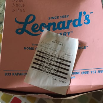 Leonard's Bakery - Bakeries Near Me - Honolulu, Hawaii Leonard's Bakery - Bakeries Near Me - Honolulu, Hawaii